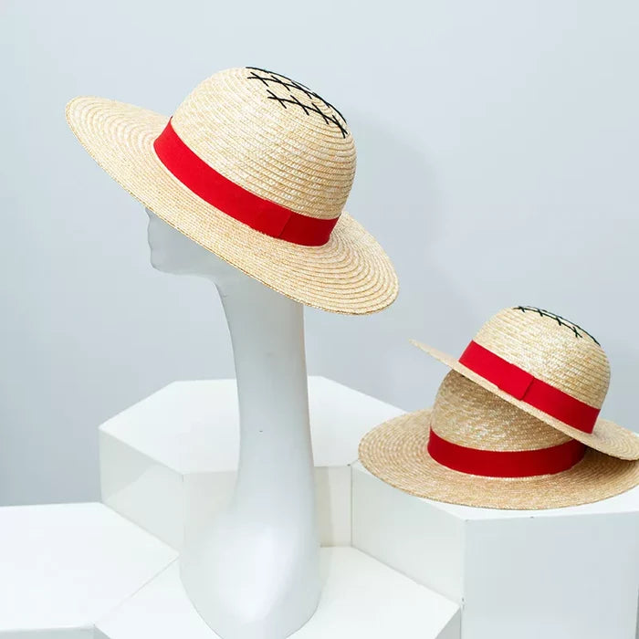 Classic Straw Sun Hat with Ribbon