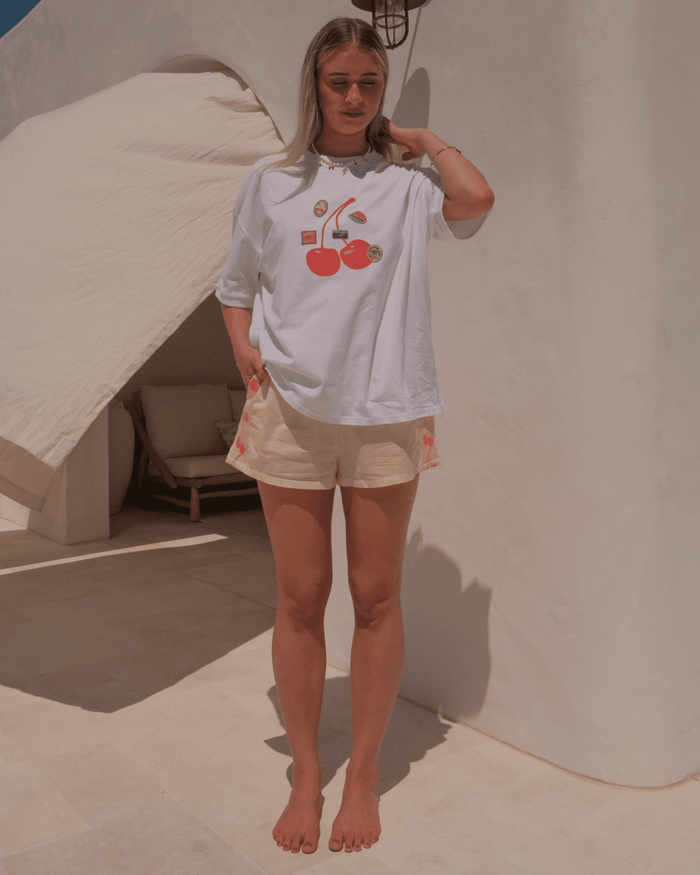 FINAL SALE | Matilda Shorts | Cherry Spritz