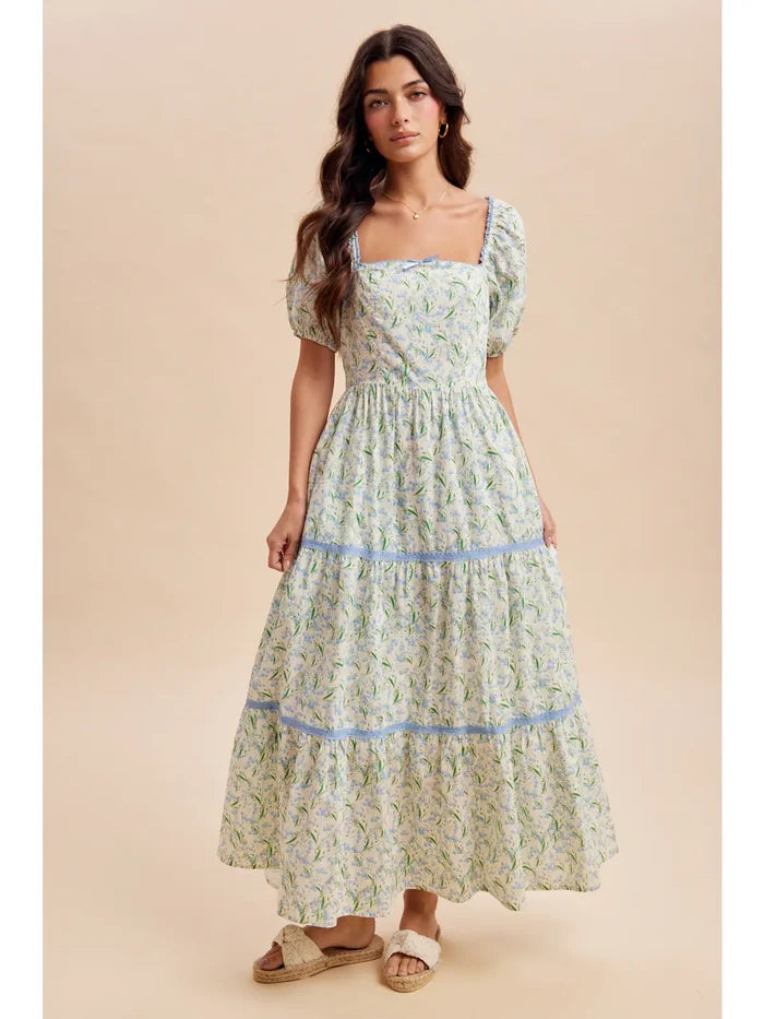RAYGAN FLORAL MAXI