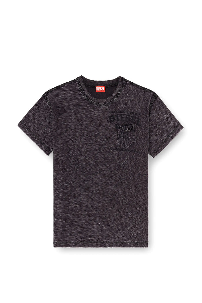 Slub jersey T-shirt with chest pocket