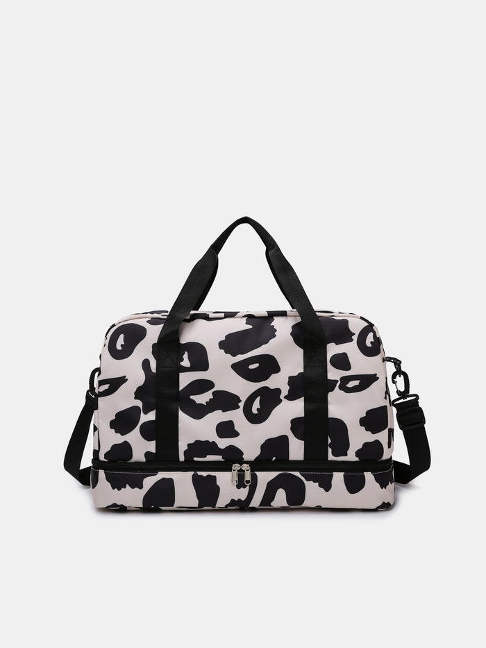 Stylish Oxford Cloth Leopard Travel Bag for All Adventures