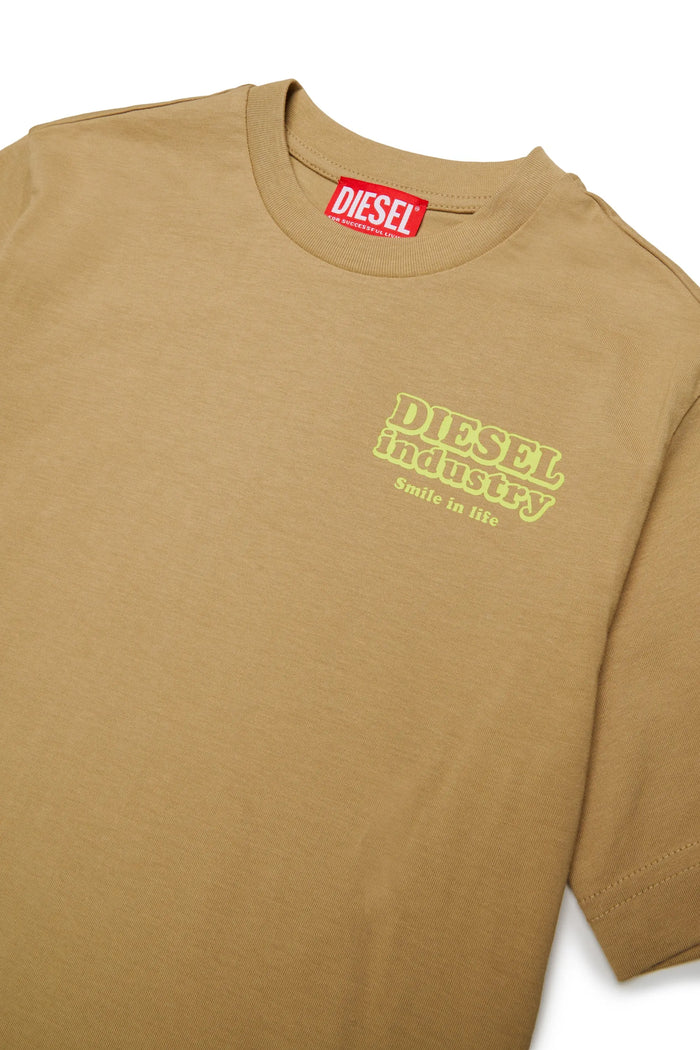 T-shirt with Diesel Industry print