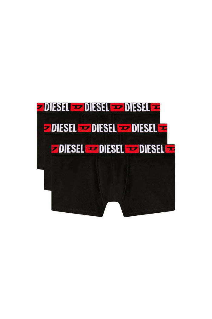 Three-pack of all-over logo waist boxers