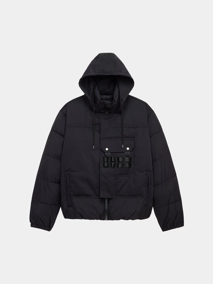 1960S SWEDISH ARMY MOTORCYCLE MOD PARKA OUTERWEAR Alpha Industries BLACK XS