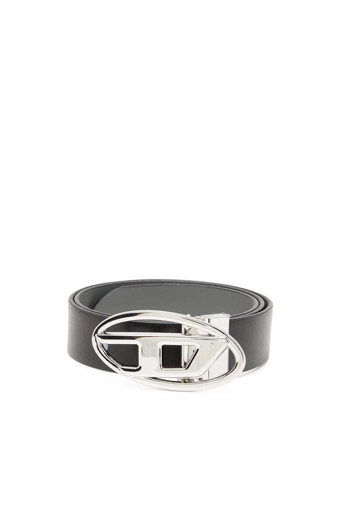 3cm reversible leather belt with Oval D buckle