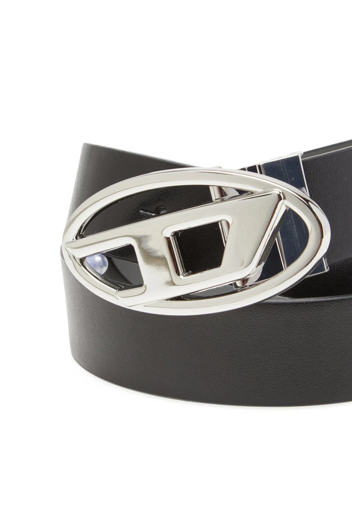 3cm reversible leather belt with Oval D buckle