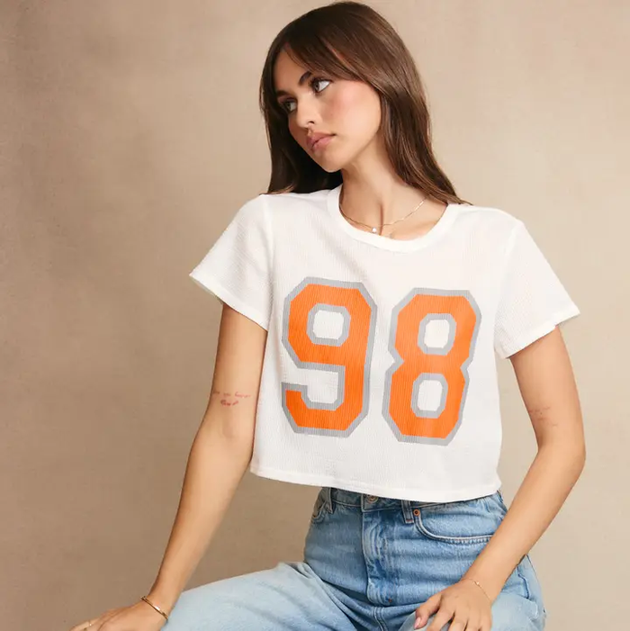 98' Short Sleeve Round Neck Tee
