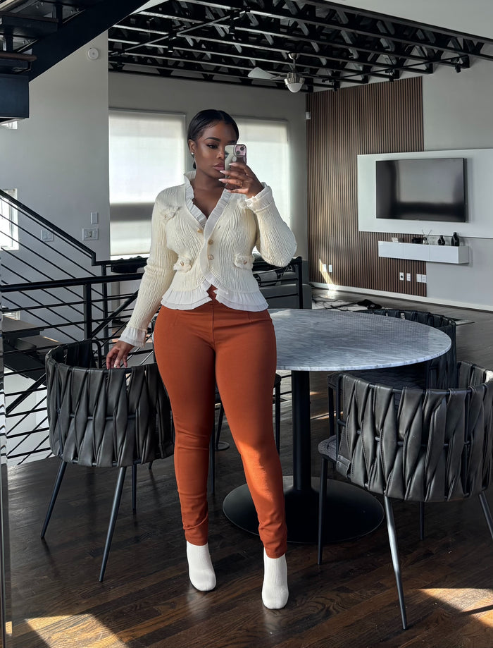 Camel leggings