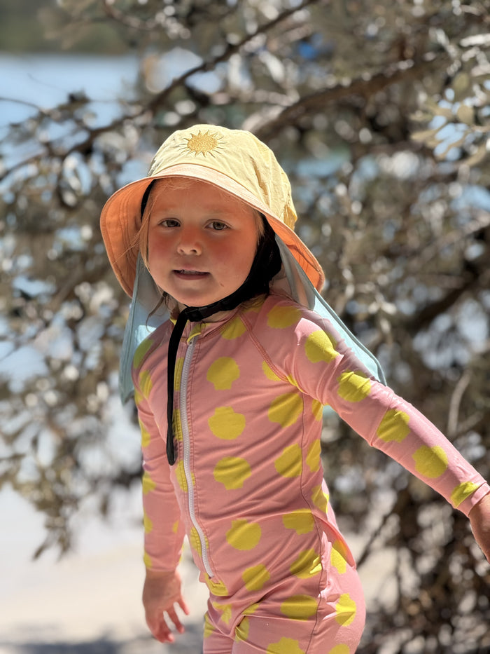 Kids Bright Beach Hat