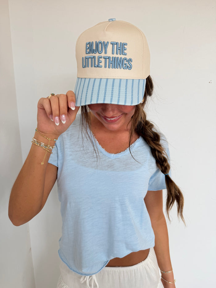 Enjoy the Little Things Hat