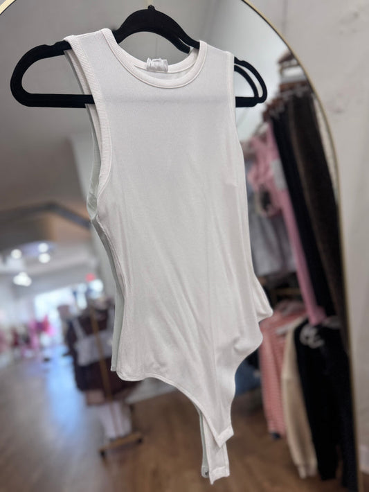 LAKENS WHITE BODYSUIT