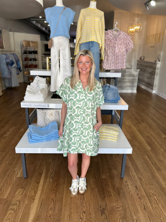 LANIE SAGE DRESS