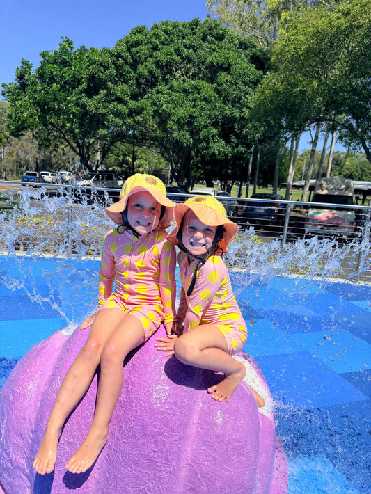 Kids Bright Beach Hat