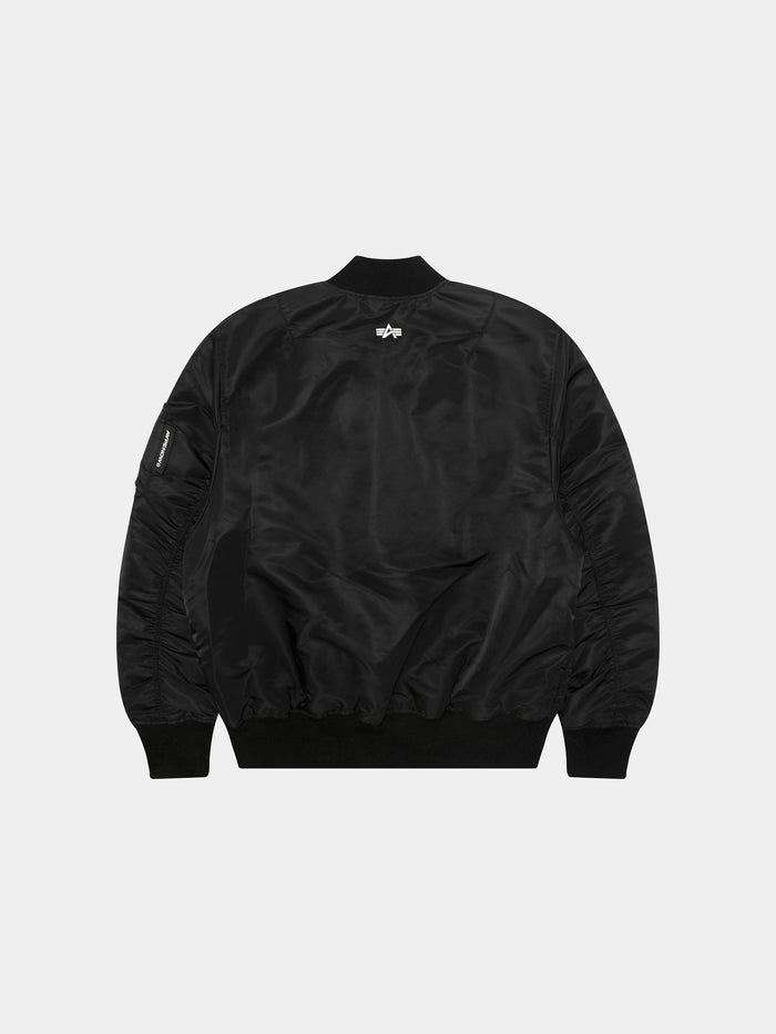 AAPE X ALPHA MA-1 BOMBER JACKET COLLAB Alpha Industries