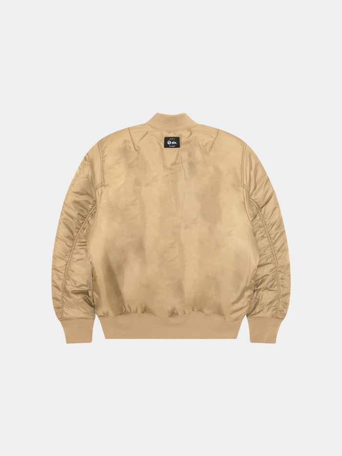 AAPE X ALPHA MA-1 BOMBER JACKET COLLAB Alpha Industries