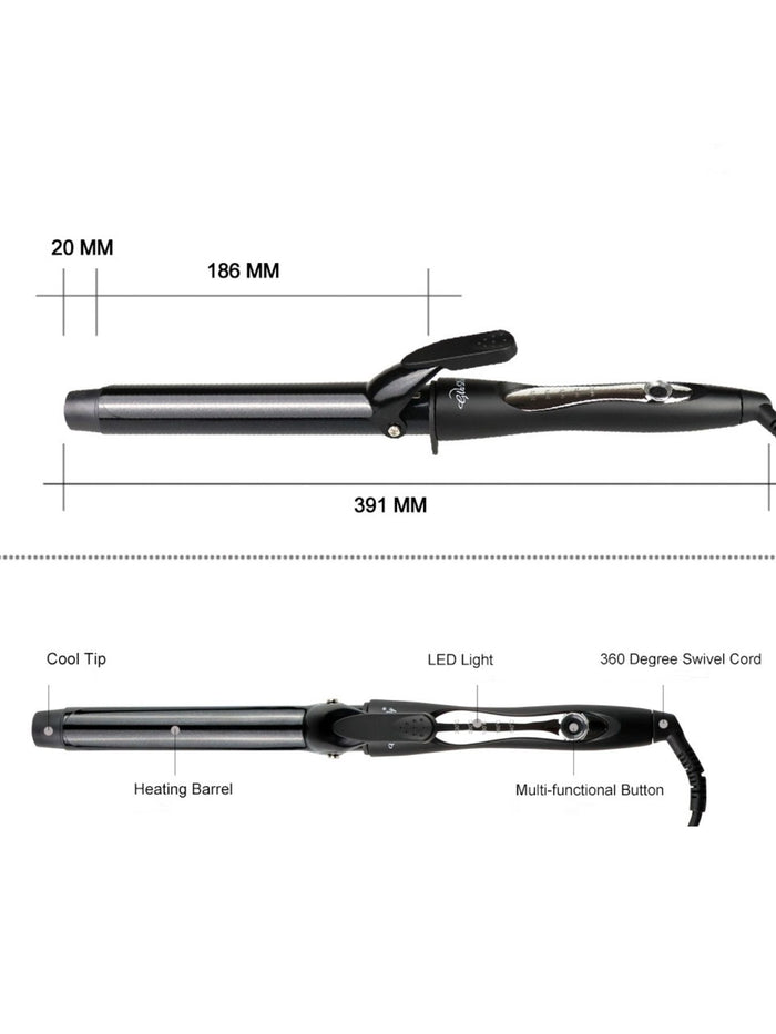 Adjustable Temperature Curling Iron