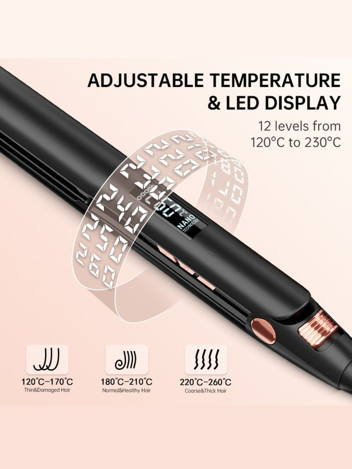 Adjustable Temperature Hair Straightener