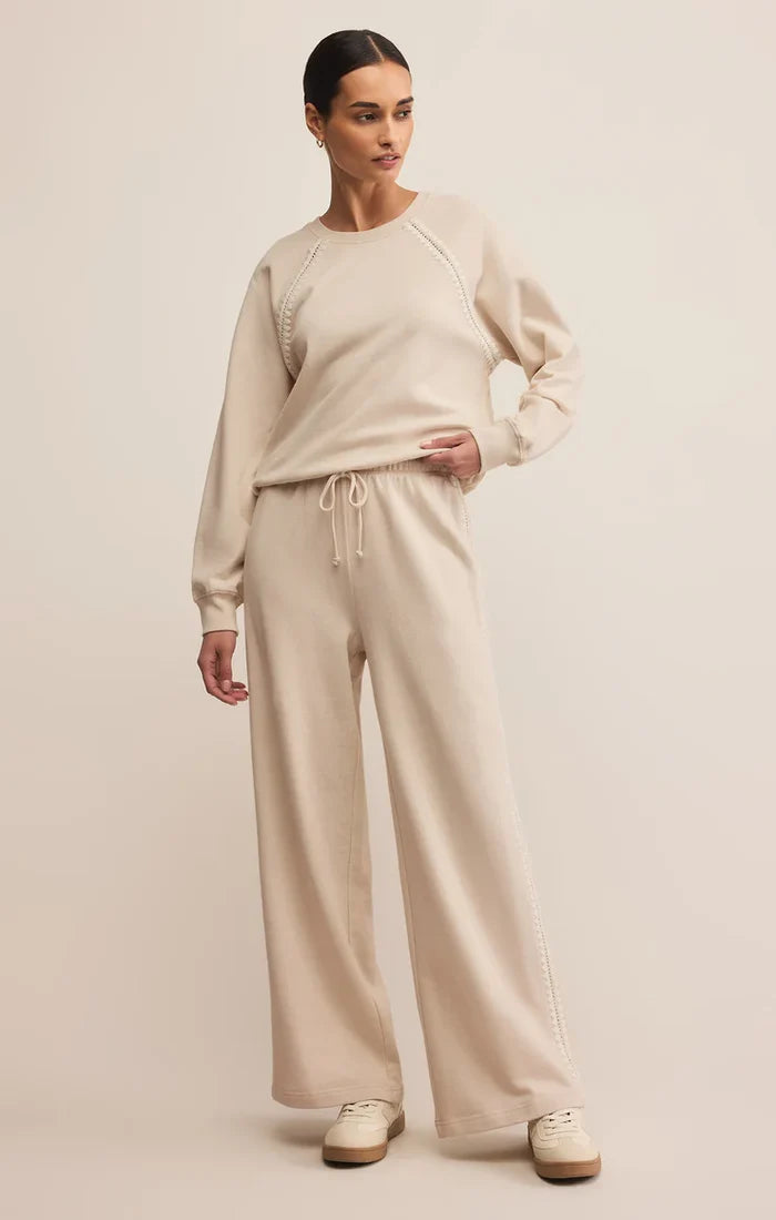 All Around French Terry SweatShirt - Greige Goods