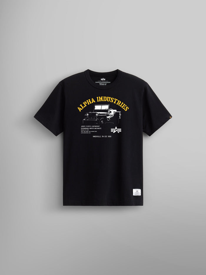 ALPHA JEEP TEE TOP Alpha Industries BLACK S