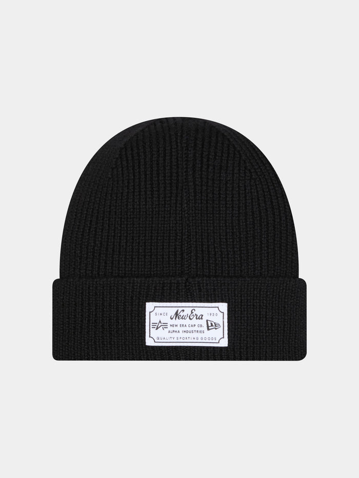BALTIMORE RAVENS X ALPHA X NEW ERA SHORT CUFF BEANIE ACCESSORY Alpha Industries
