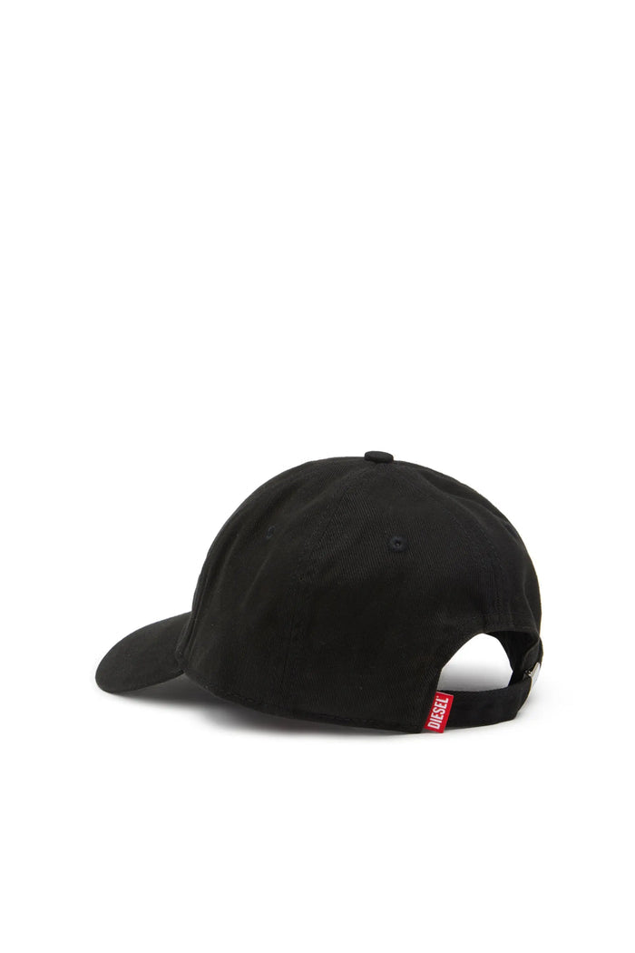Baseball cap with logo patch