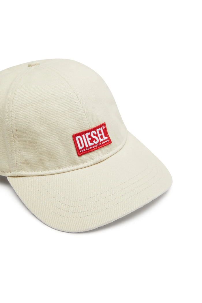 Baseball cap with logo patch
