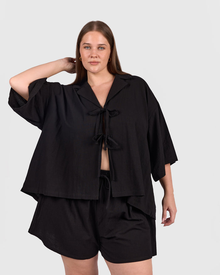 Billie Shirt | Black