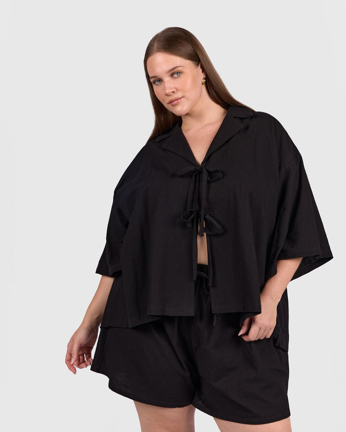 Billie Shirt | Black