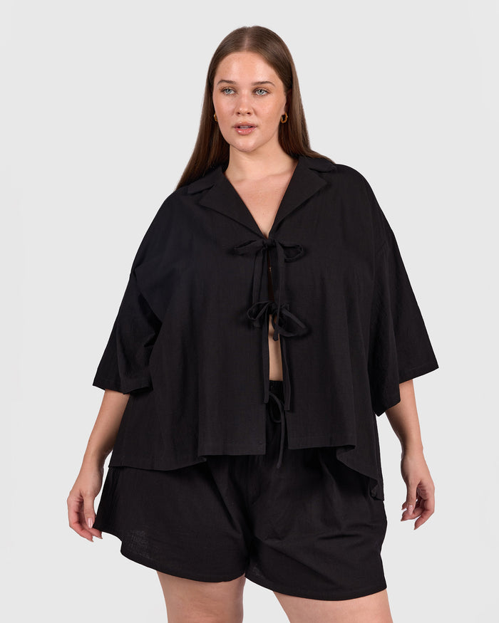 Billie Shirt | Black