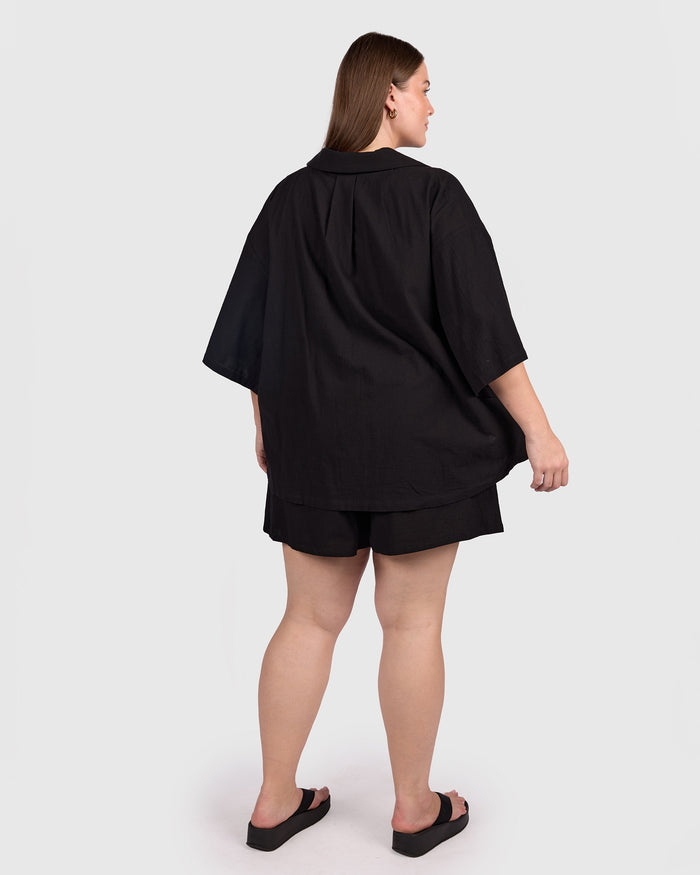 Billie Shirt | Black