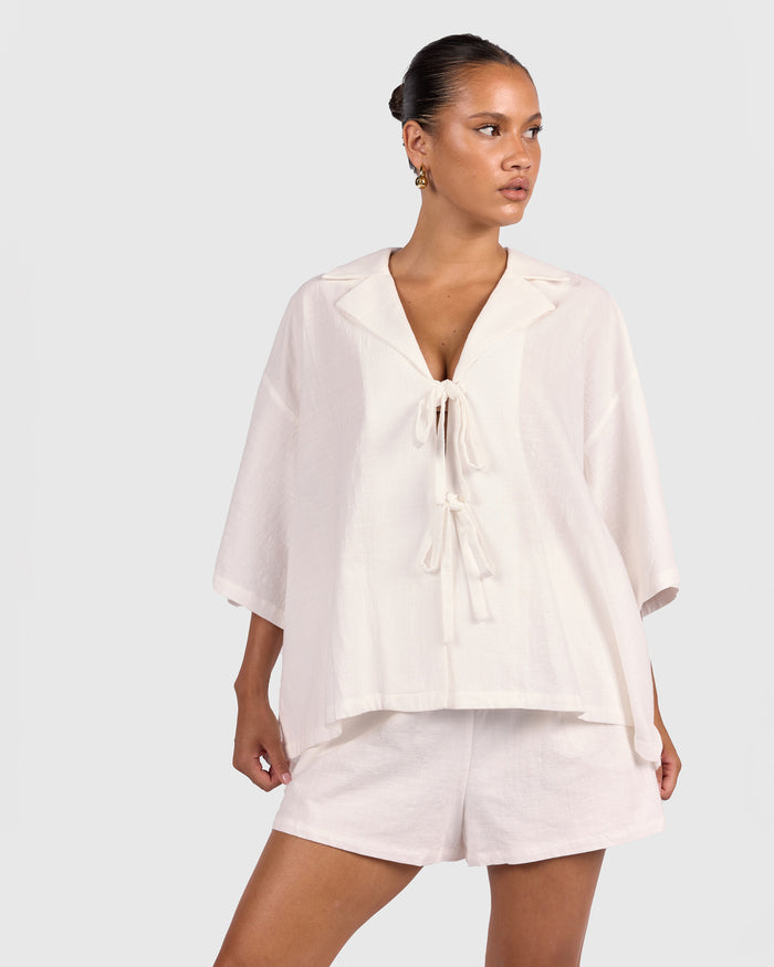 Billie Shirt | White