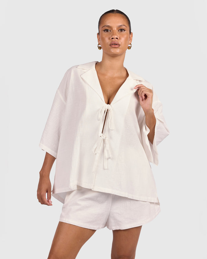 Billie Shirt | White
