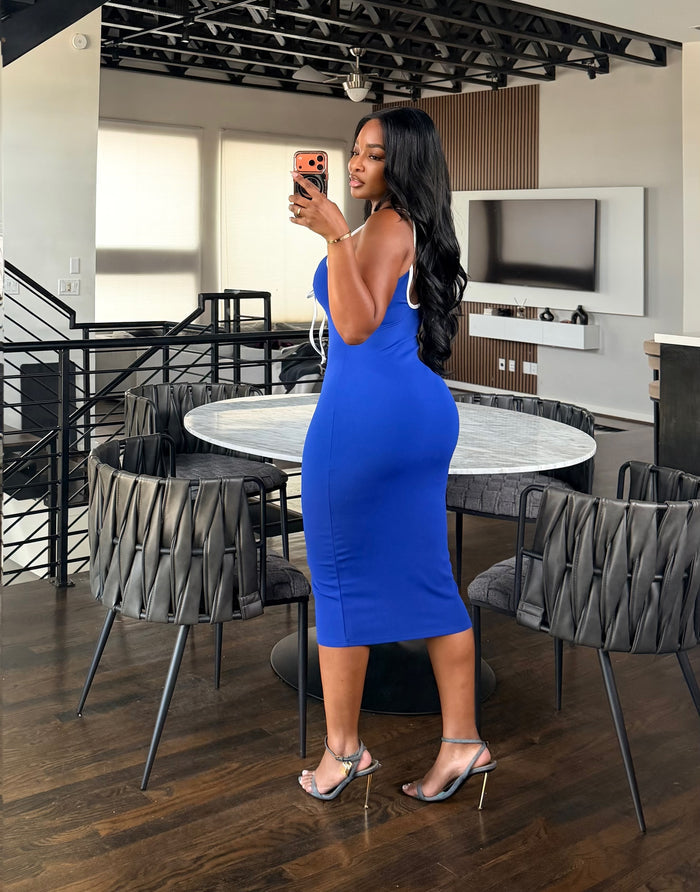 Blue Bow Dress