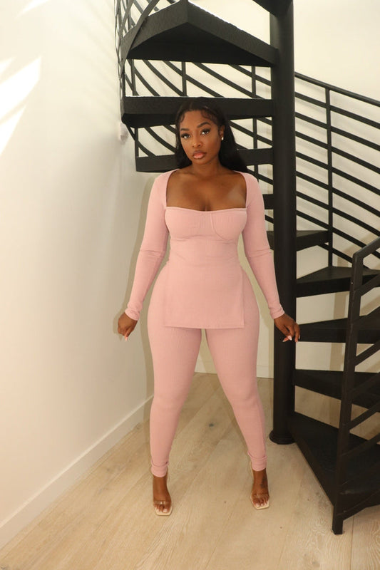 Blush Penelope pant set - Shop Luxe Life Boutique