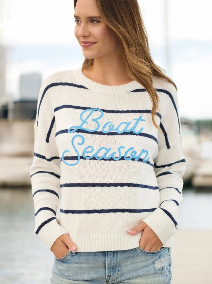 Boat Season Sweater - Greige Goods