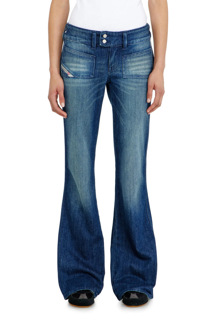 Bootcut Jeans Low Waist D-Hush