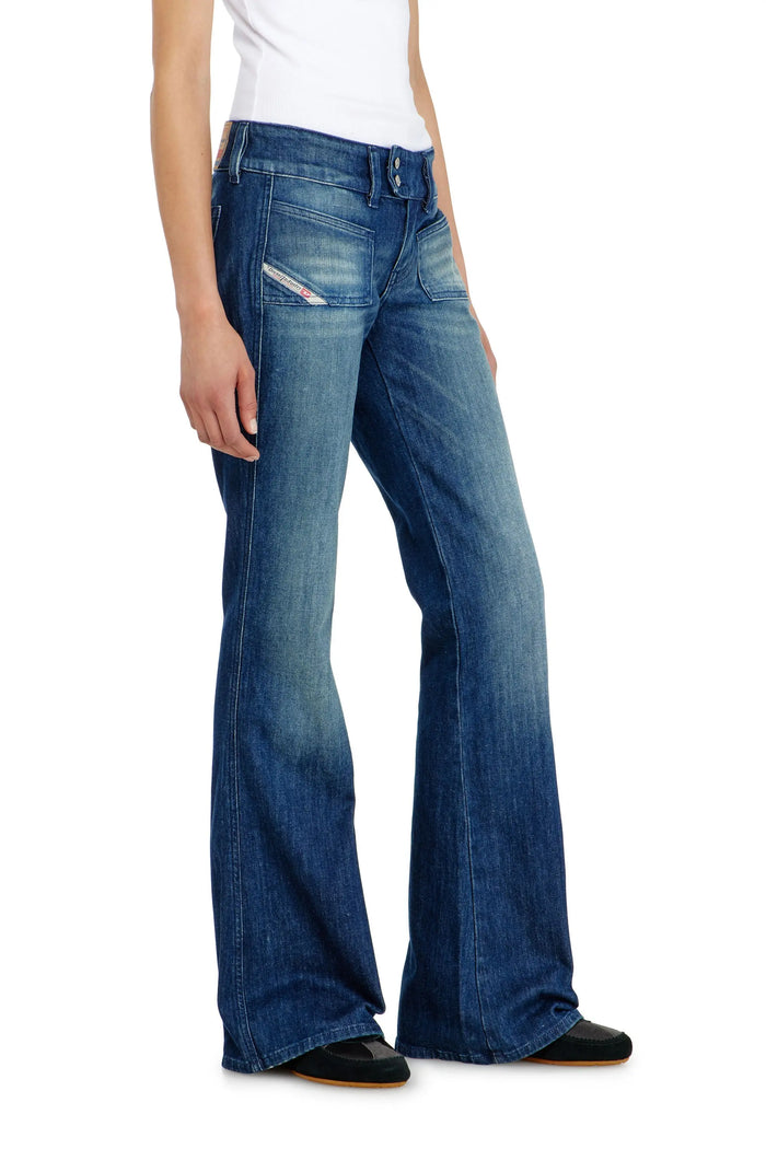 Bootcut Jeans Low Waist D-Hush
