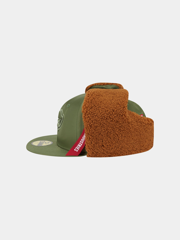 BUFFALO BILLS X ALPHA X NEW ERA 5950 DOG EAR CAP (GREEN) ACCESSORY Alpha Industries