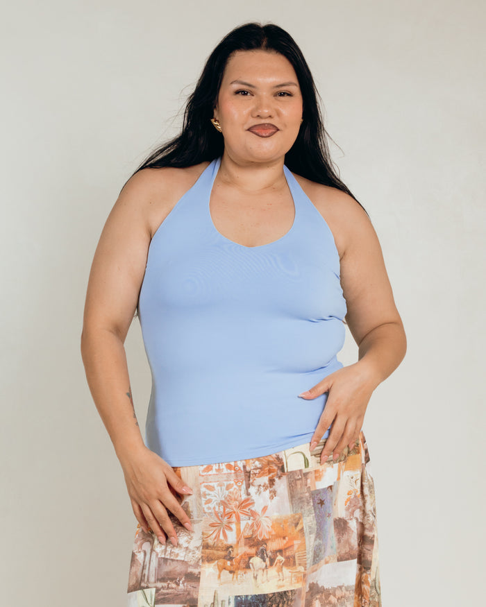 Butter Halter | Powder Blue