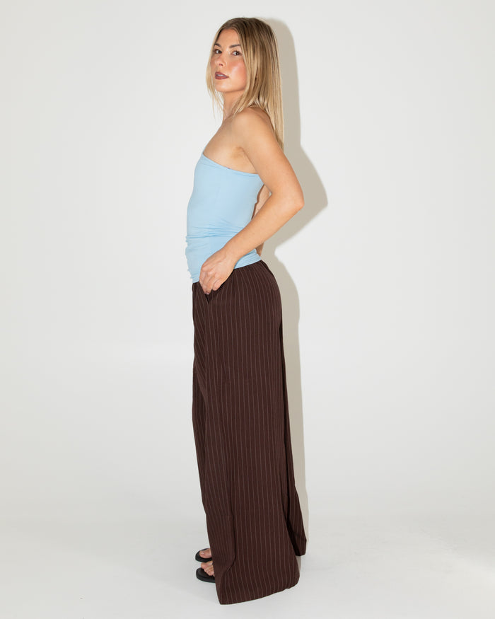 Butter One Shoulder Top | Powder Blue