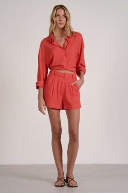 Button Down Long Sleeve Top