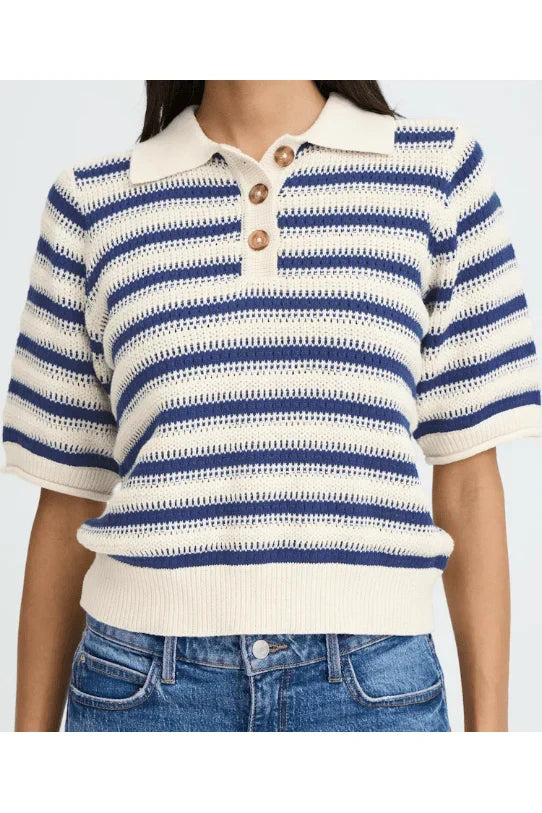 Bymikala Polo Jumper - Greige Goods