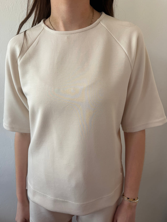 Bypusti Tshirt - Greige Goods