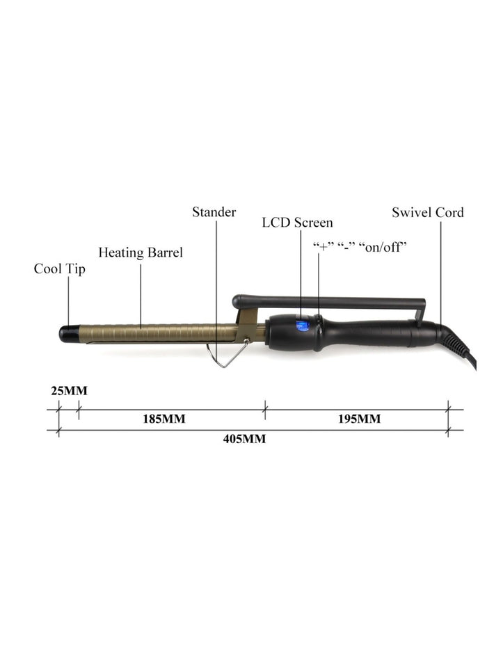 Ceramic Coating Barrel Curling Iron