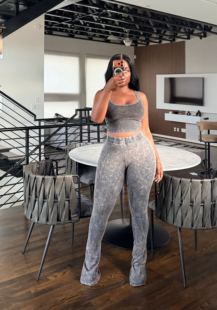 Charcoal chill set