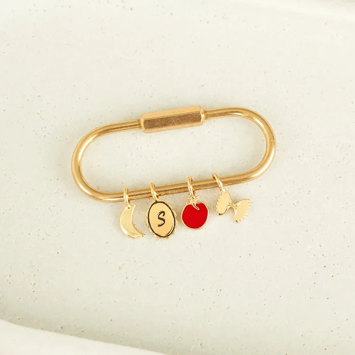 Charm Garden Keyring - Greige Goods
