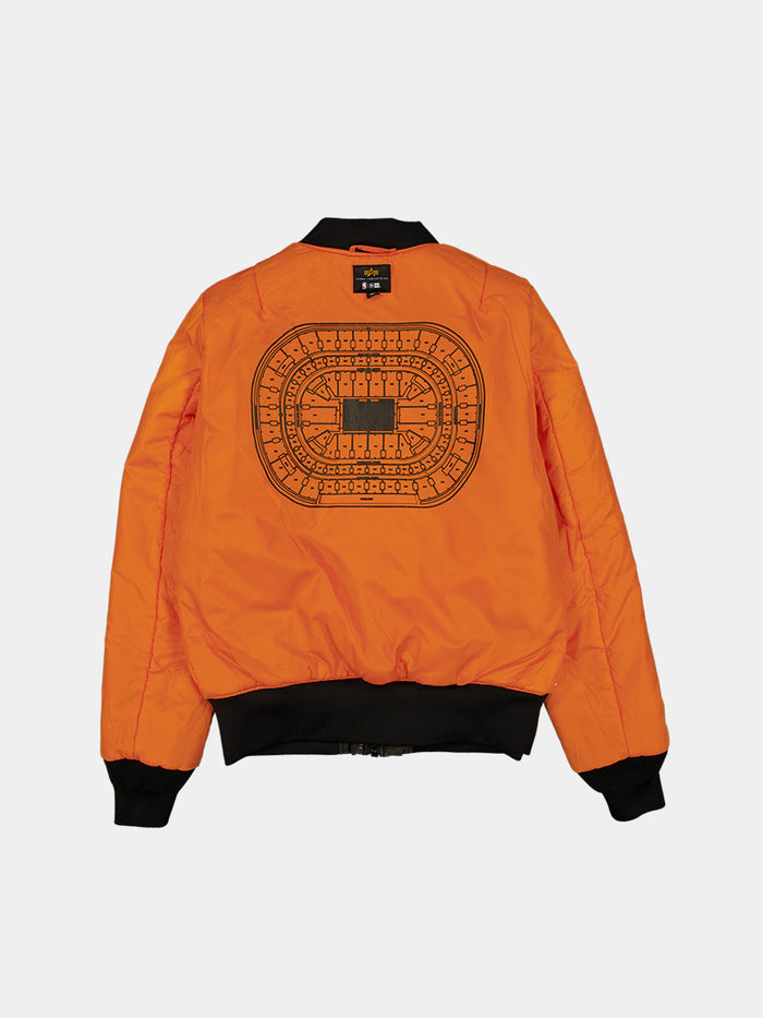 CHICAGO BULLS X ALPHA X NEW ERA MA-1 BOMBER JACKET (BLACK CAMO) OUTERWEAR Alpha Industries