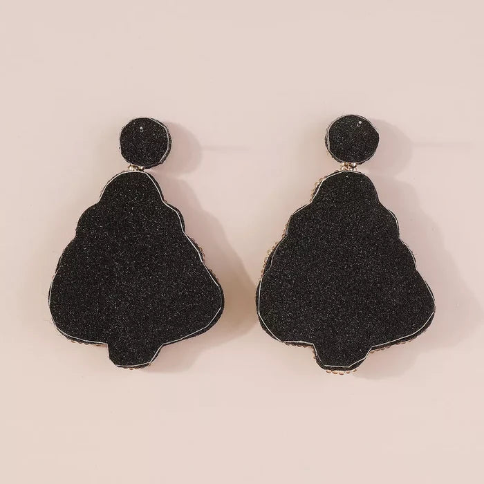 Christmas Tree Dangle Earrings