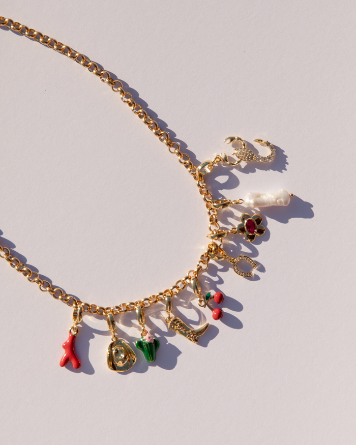 Chunky Gold Toggle Necklace