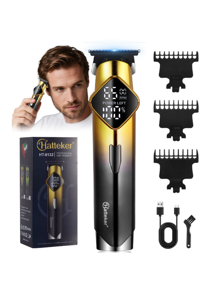 Cordless Hair Clipper with LED Display